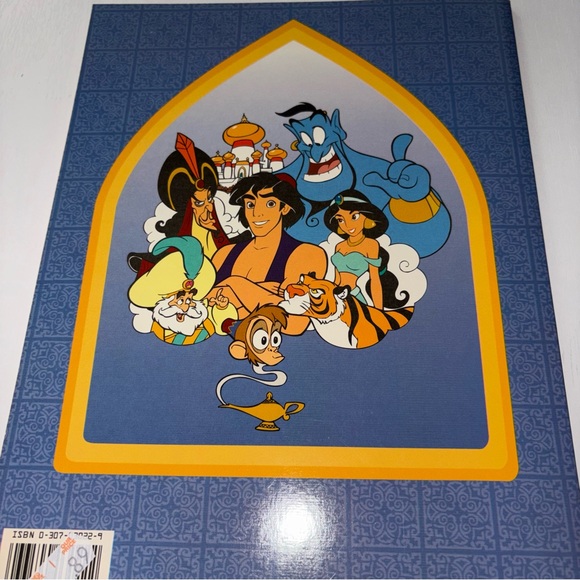 1992 Walt Disney Aladdin Coloring book Vintage - Picture 2 of 6